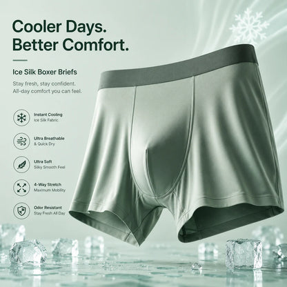 Men’s Cooling Ice Silk Underwear – Buy 1 Get 2 Free